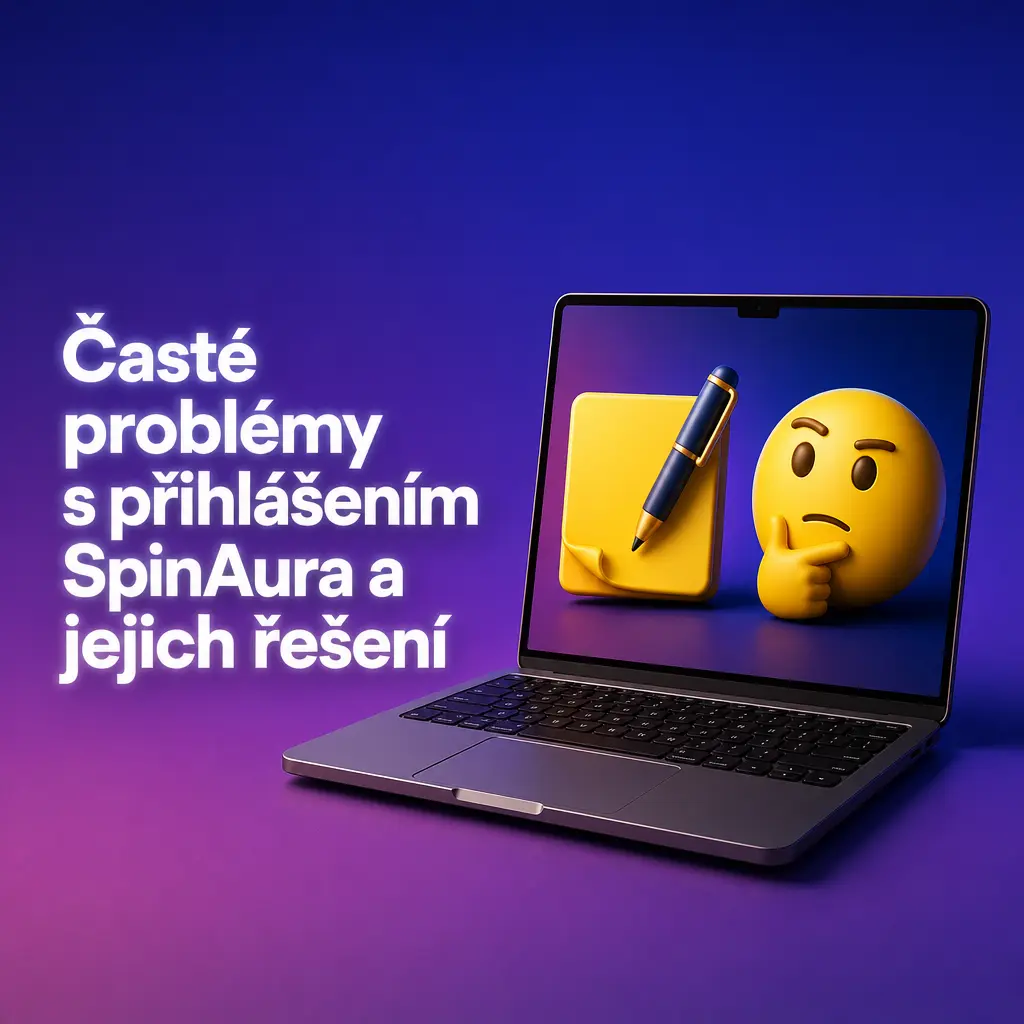 Řešení častých problémů s přihlášením do SpinAura – zapomenuté heslo, uzamčený účet, chybějící 2FA kód