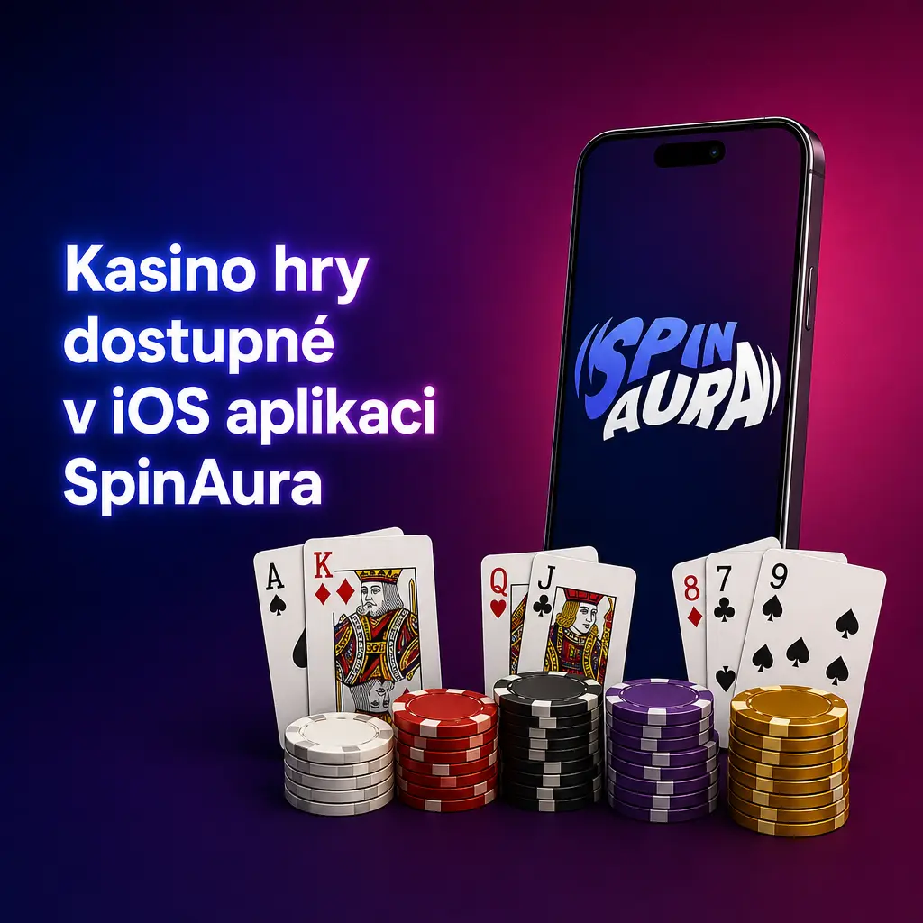 Kasino hry v iOS aplikaci SpinAura: přes 4 000 titulů od Pragmatic Play, NetEnt, Play'n GO a Evolution Gaming