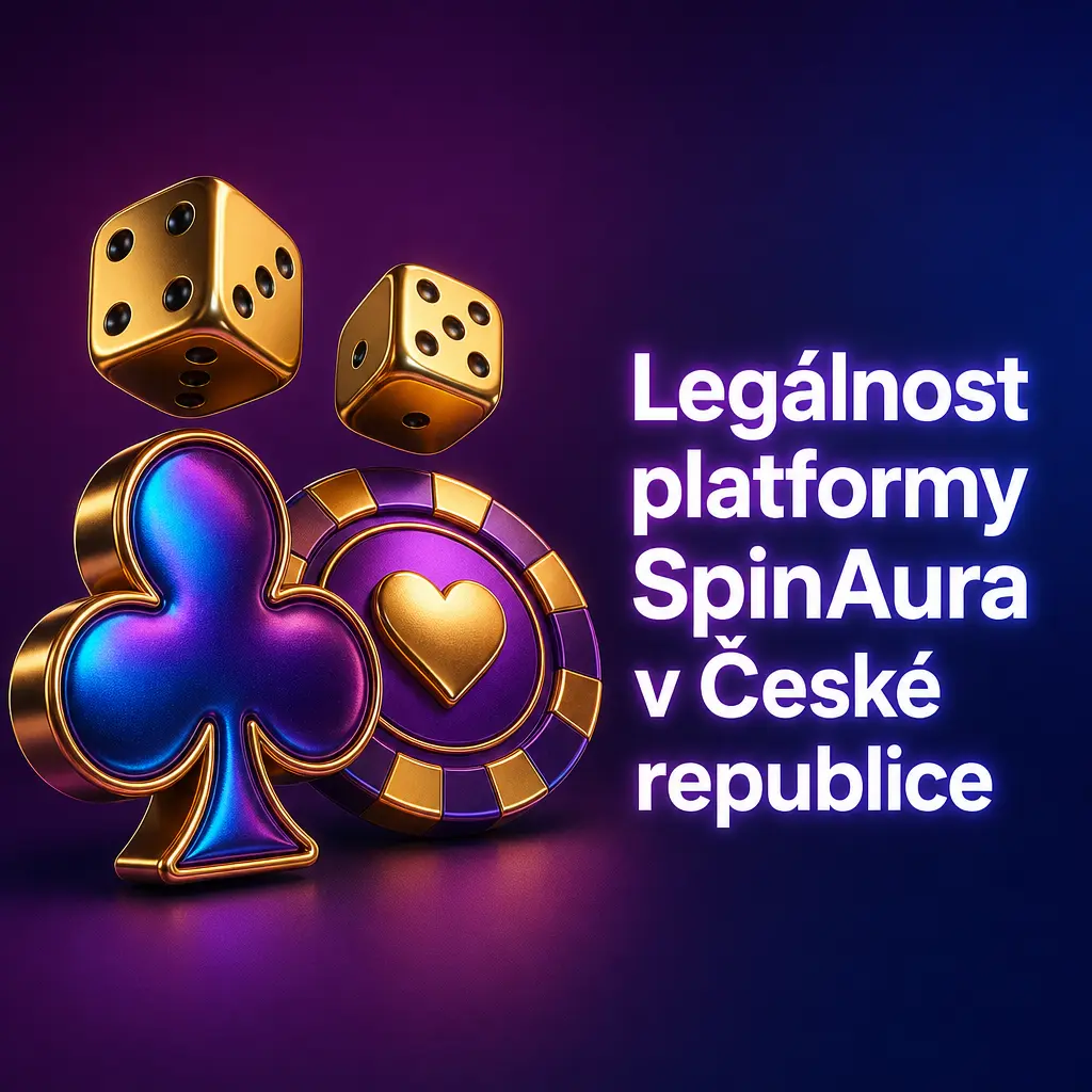 Licence Curacao eGaming pro SpinAura, ochrana dat a nástroje odpovědného hraní pro hráče v České republice.