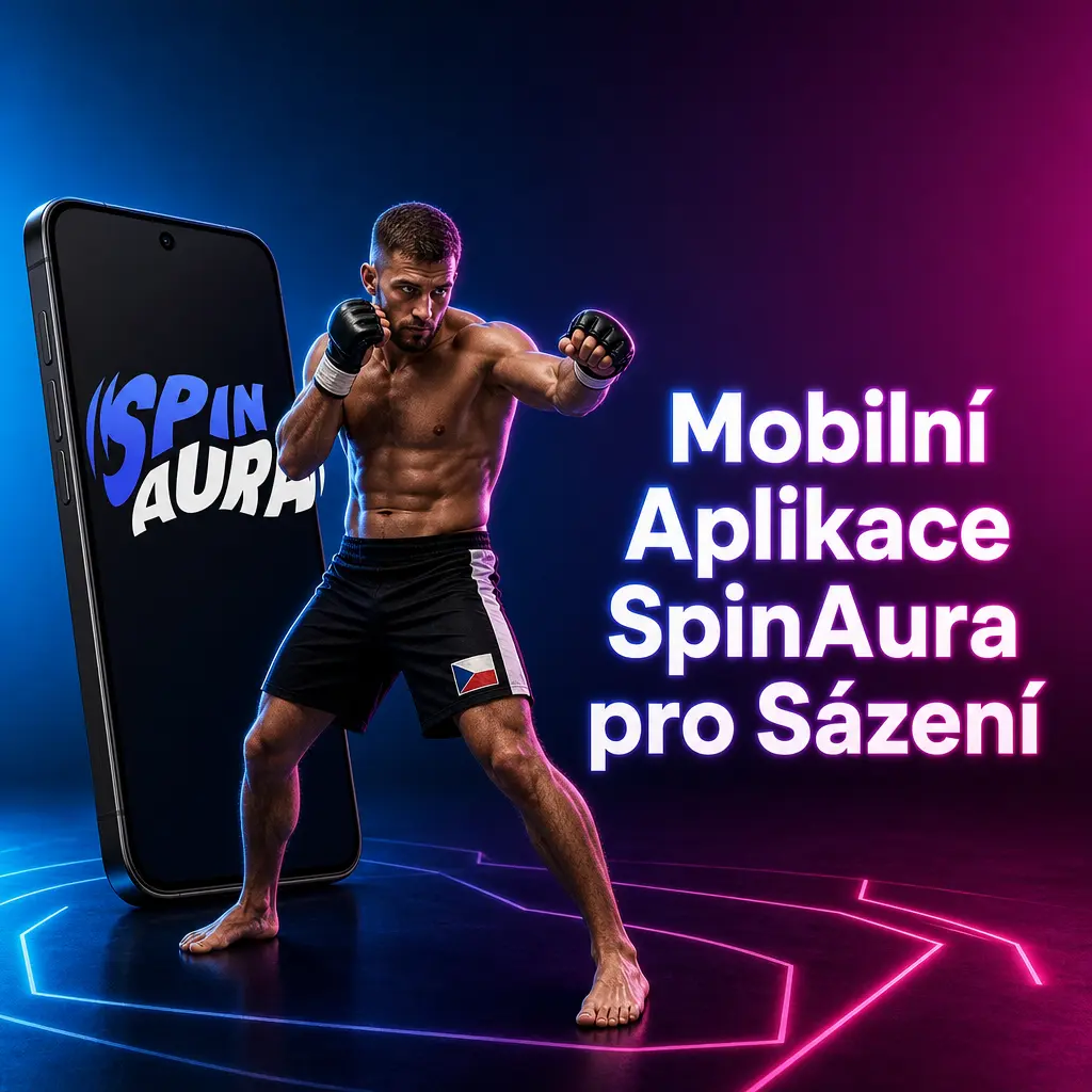 Mobilní aplikace SpinAura pro sázení na Android a iOS s kurzy a platebními metodami jako na webu