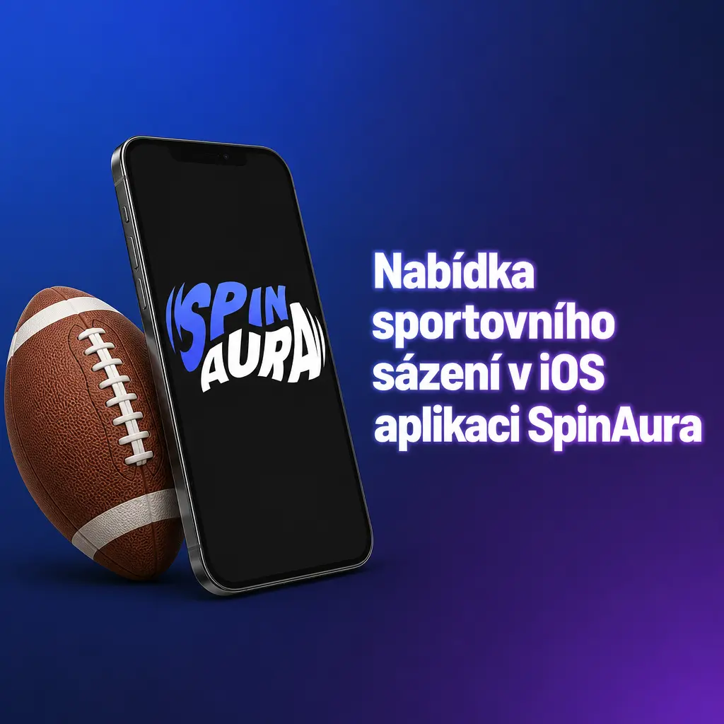 Sportovní sázení v iOS aplikaci SpinAura – kurzy na fotbal, hokej, tenis a další sporty