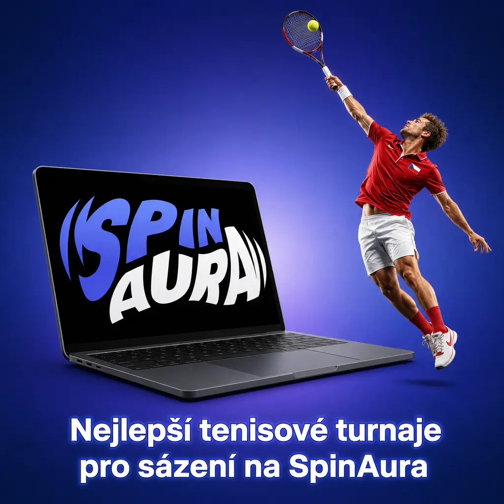 Sázení na grandslamy i ATP/WTA turnaje na SpinAura – kurzy na Australian Open, Wimbledon, US Open a další.