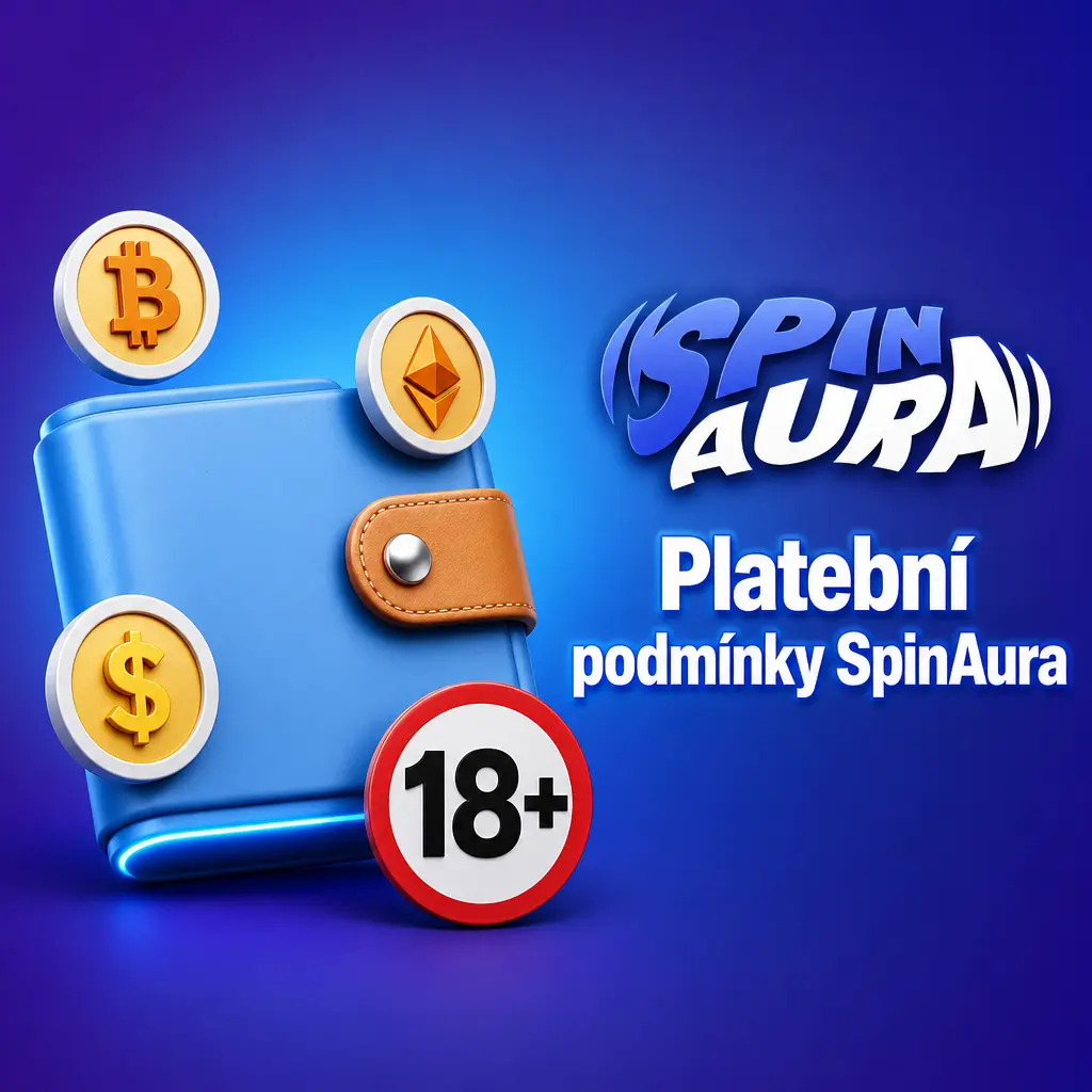 Platební podmínky SpinAura: KYC ověření, limity výběru, sázkové podmínky bonusu a shoda platební metody