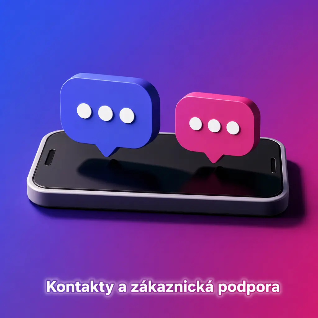 Zákaznická podpora SpinAura – kontakty, živý chat, e-mail a FAQ sekce v češtině, dostupné 24/7