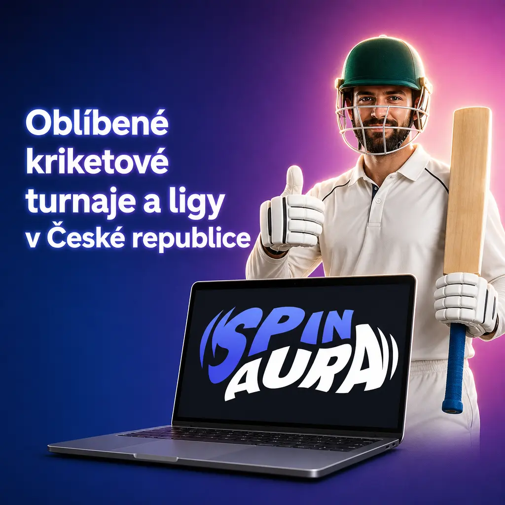 Přehled kriketových turnajů a lig jako MS, IPL či The Ashes s možností sázení na SpinAura.