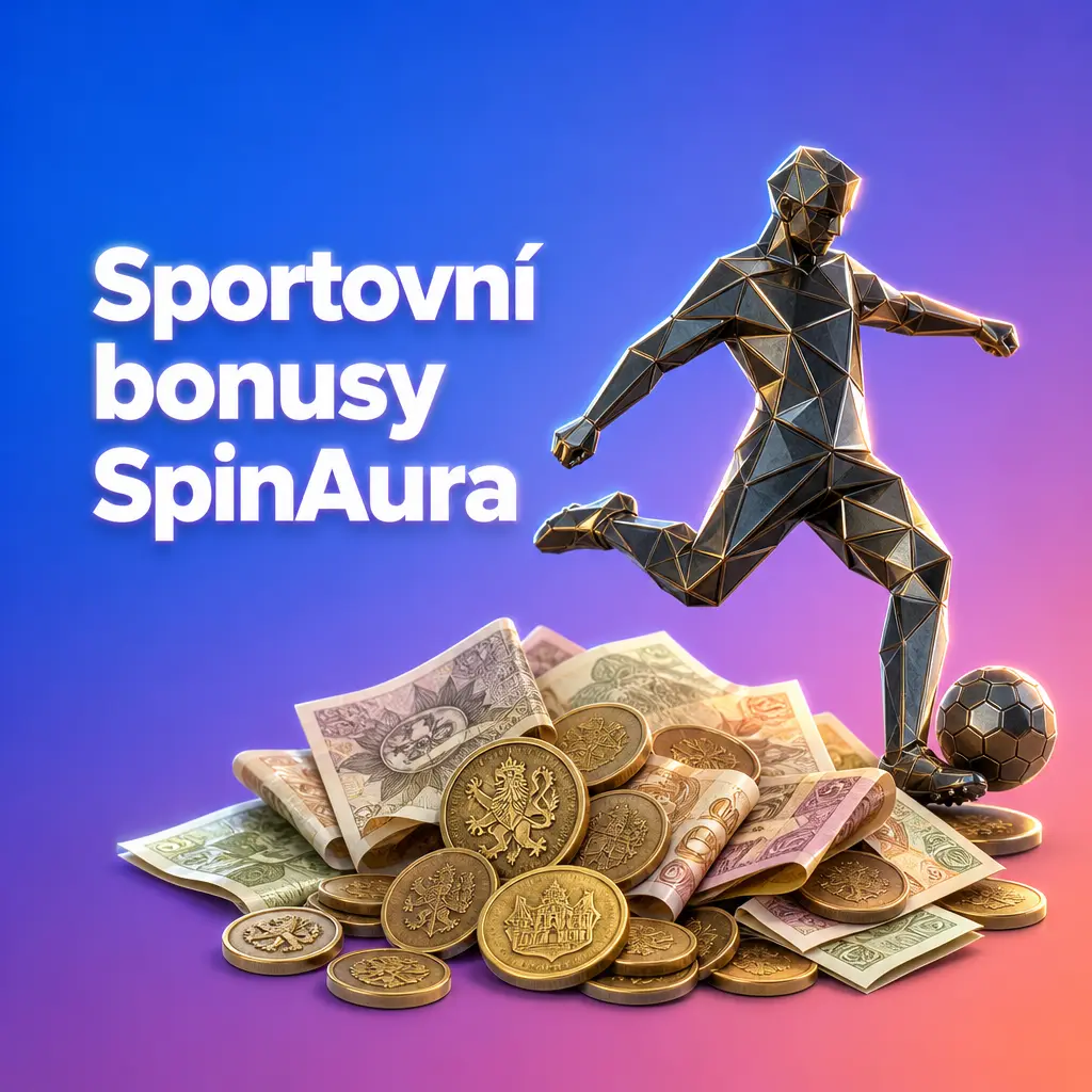 SpinAura: sportovní bonusy na fotbal, hokej, tenis a kriket – freebet, navýšení kurzu, cashback a Acca Boost