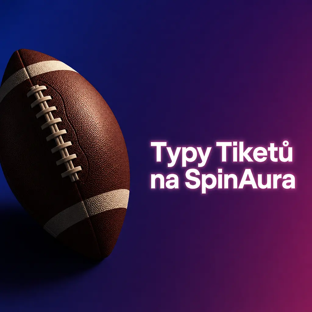 Typy tiketů na SpinAura – singl, systém a expres pro sázení s různou mírou rizika a výhry
