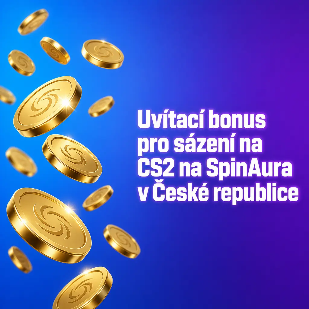 Uvítací bonus SpinAura pro CS2: 100 % až 15 000 € a 350 free spinů s kódem AURA pro nové hráče v ČR.