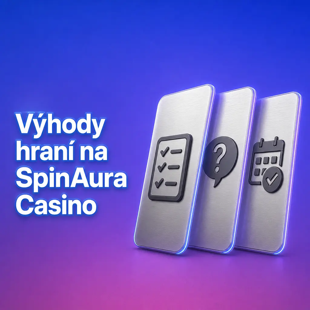 Výhody SpinAura Casino: licence Curaçao, rychlé výběry kryptoměn, 18 platebních metod a podpora v češtině