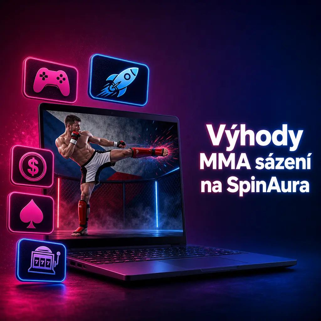 Výhody MMA sázení na SpinAura: kurzy UFC, Oktagon, PFL, live sázení, cash out a přes 40 trhů na zápas