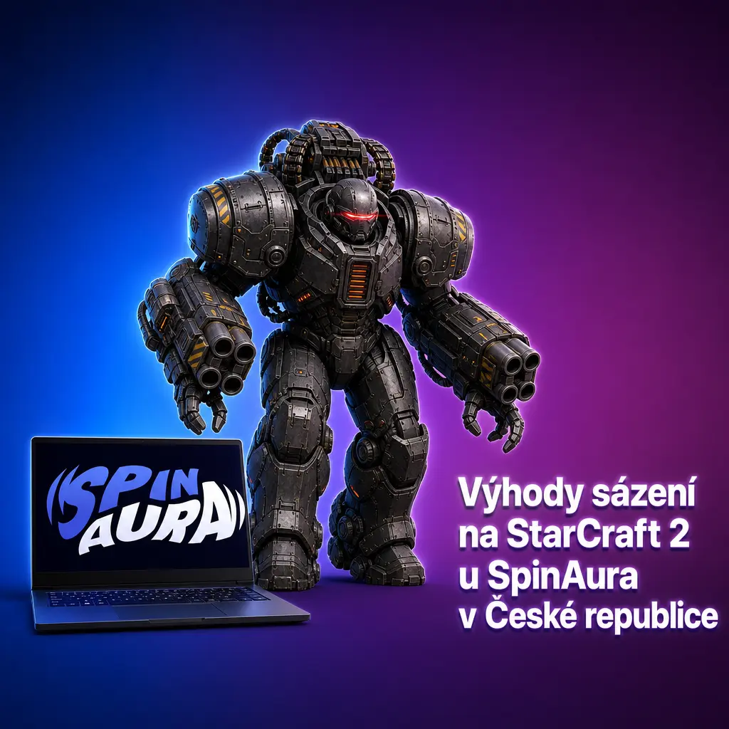 Výhody sázení na StarCraft 2 u SpinAura: uvítací bonus, podpora v češtině a kurzy na GSL i ESL turnaje.