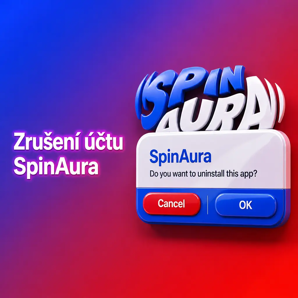 Zrušení účtu SpinAura: kontaktujte podporu, ověřte totožnost a zvolte trvalé nebo dočasné uzavření účtu.